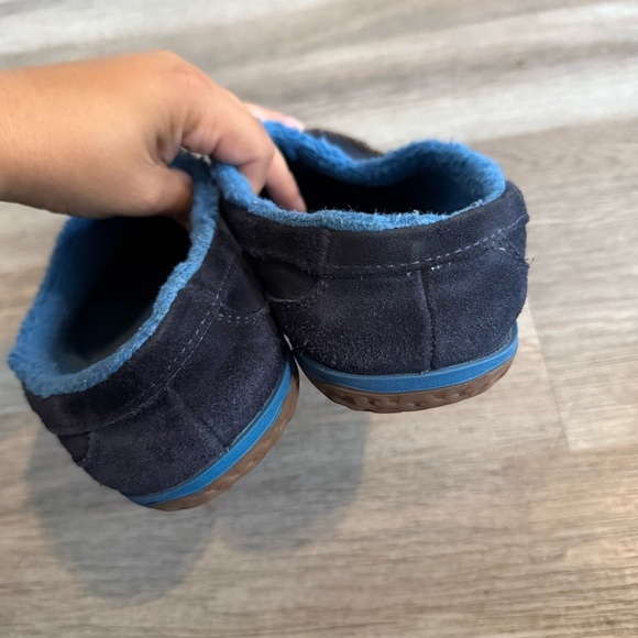 L.L. Bean Blue Suede Slippers main image 5
